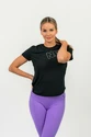 Koszulka damska Nebbia  FIT Activewear Functional T-shirt with Short Sleeves black