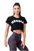 Koszulka damska Nebbia  Fit & Sporty crop top black L