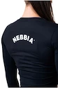 Koszulka damska Nebbia Hero Sporty Hero crop top long sleeve black