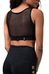 Koszulka damska Nebbia Intense Gold Mesh Mini Top 830 black