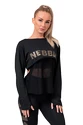 Koszulka damska Nebbia Intense Mesh T-shirt 805 black