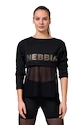 Koszulka damska Nebbia Intense Mesh T-shirt 805 black XS