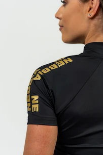 Koszulka damska Nebbia Intense Women's Compression Zipper Shirt Ultimate 831 Gold