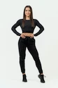 Koszulka damska Nebbia Intense Women's Long Sleeve Crop Top Perform 839 Black XS