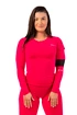 Koszulka damska Nebbia  Long Sleeve Smart Pocket Sporty Top 418 pink