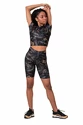 Koszulka damska Nebbia Ocean Selected Crop top Active 568 volcanic black