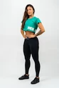 Koszulka damska Nebbia POWERHOUSE Oversized Crop Top green