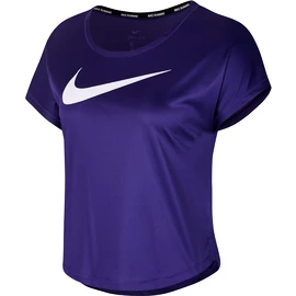 Koszulka damska Nike  Swoosh Run Top SS Purple