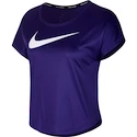 Koszulka damska Nike  Swoosh Run Top SS Purple XS