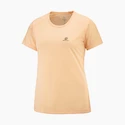 Koszulka damska Salomon  Cross Rebel SS Tee Apricot Ice S