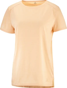 Koszulka damska Salomon  Outline Summer SS Tee Apricot Ice