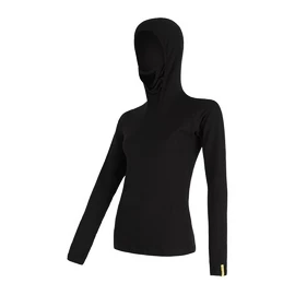 Koszulka damska Sensor Merino DF black