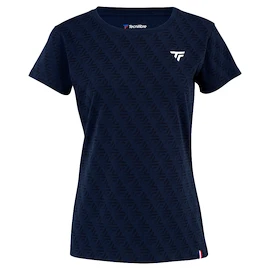 Koszulka damska Tecnifibre Graphic Tee Marine 2024