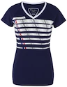 Koszulka damska Tecnifibre  Lady F2 Navy/White S