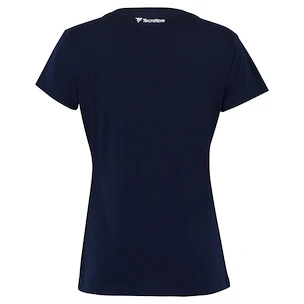 Koszulka damska Tecnifibre  Pro Training Tee W Navy S