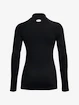 Koszulka damska Under Armour ColdGear Authentics Mockneck-BLK