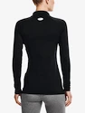 Koszulka damska Under Armour ColdGear Authentics Mockneck-BLK