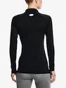 Koszulka damska Under Armour ColdGear Authentics Mockneck-BLK