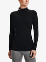 Koszulka damska Under Armour ColdGear Authentics Mockneck-BLK