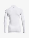 Koszulka damska Under Armour ColdGear Authentics Mockneck-WHT