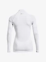 Koszulka damska Under Armour ColdGear Authentics Mockneck-WHT