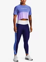 Koszulka damska Under Armour  DIP DYE CROP SS-BLU