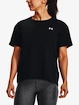 Koszulka damska Under Armour  Esential Cttn Stretch Tee-BLK