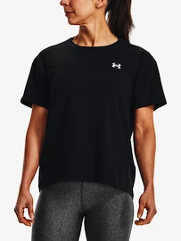 Koszulka damska Under Armour Esential Cttn Stretch Tee-BLK