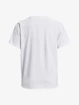 Koszulka damska Under Armour  Esential Cttn Stretch Tee-WHT