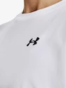 Koszulka damska Under Armour  Esential Cttn Stretch Tee-WHT