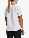 Koszulka damska Under Armour  Esential Cttn Stretch Tee-WHT