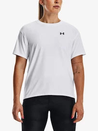 Koszulka damska Under Armour Esential Cttn Stretch Tee-WHT