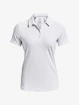 Koszulka damska Under Armour  Playoff SS Polo-WHT