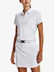 Koszulka damska Under Armour  Playoff SS Polo-WHT