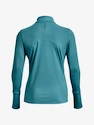 Koszulka damska Under Armour  Qualifier Run 2.0 1/2 Zip-BLU