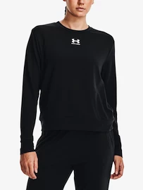 Koszulka damska Under Armour Rival Terry Crew-BLK