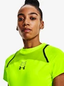 Koszulka damska Under Armour  Run Anywhere Crop SS-GRN