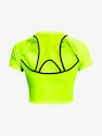 Koszulka damska Under Armour  Run Anywhere Crop SS-GRN