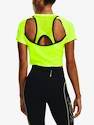 Koszulka damska Under Armour  Run Anywhere Crop SS-GRN