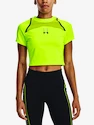 Koszulka damska Under Armour  Run Anywhere Crop SS-GRN