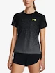 Koszulka damska Under Armour  Rush Cicada Shortsleeve-BLK XS