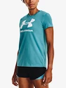 Koszulka damska Under Armour  SPORTSTYLE LOGO SS-BLU