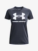 Koszulka damska Under Armour  SPORTSTYLE LOGO SS-GRY