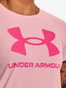 Koszulka damska Under Armour  SPORTSTYLE LOGO SS-PNK