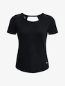 Koszulka damska Under Armour  Streaker Deco Diamond SS-BLK