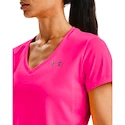 Koszulka damska Under Armour  Tech SSV Solid Pink