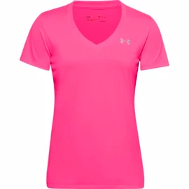 Koszulka damska Under Armour Tech SSV Solid Pink