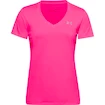 Koszulka damska Under Armour  Tech SSV Solid Pink XS