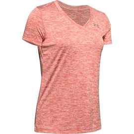 Koszulka damska Under Armour Tech V-Neck Twist Red