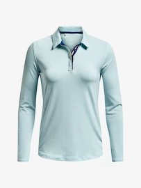 Koszulka damska Under Armour Zinger MicroStripe LSPolo-BLU